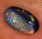 Mobile Preview: Schwarzopal 0,8 ct pinfire