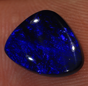 Schwarzopal 2,2 ct blau